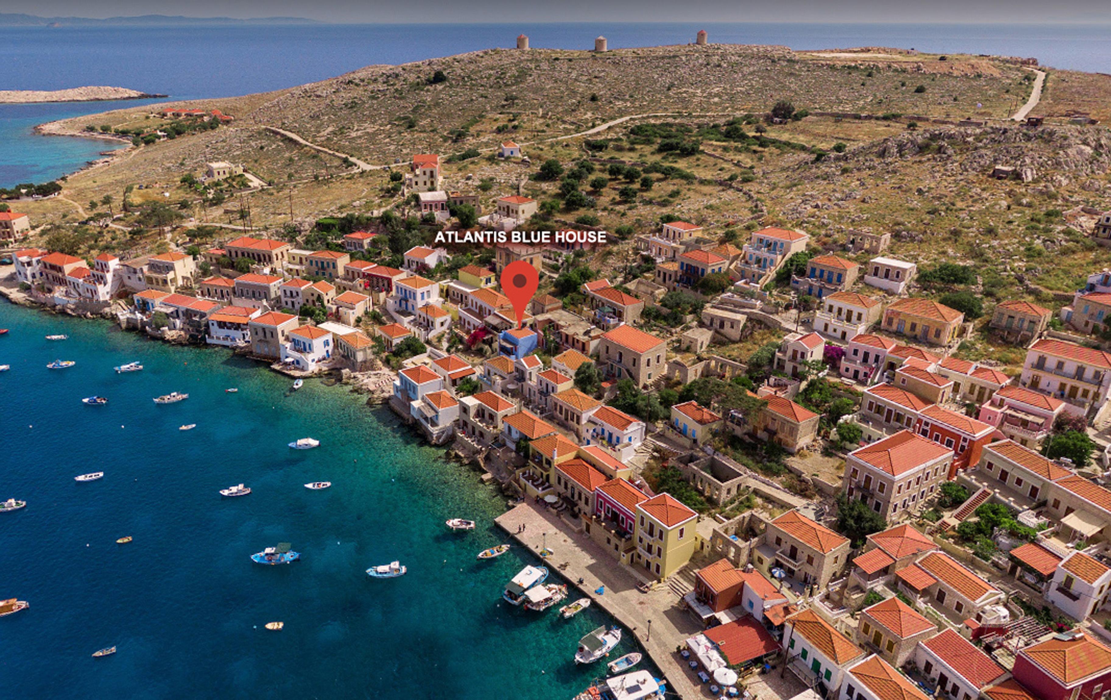 Atlantis Houses Chalki Town Екстериор снимка
