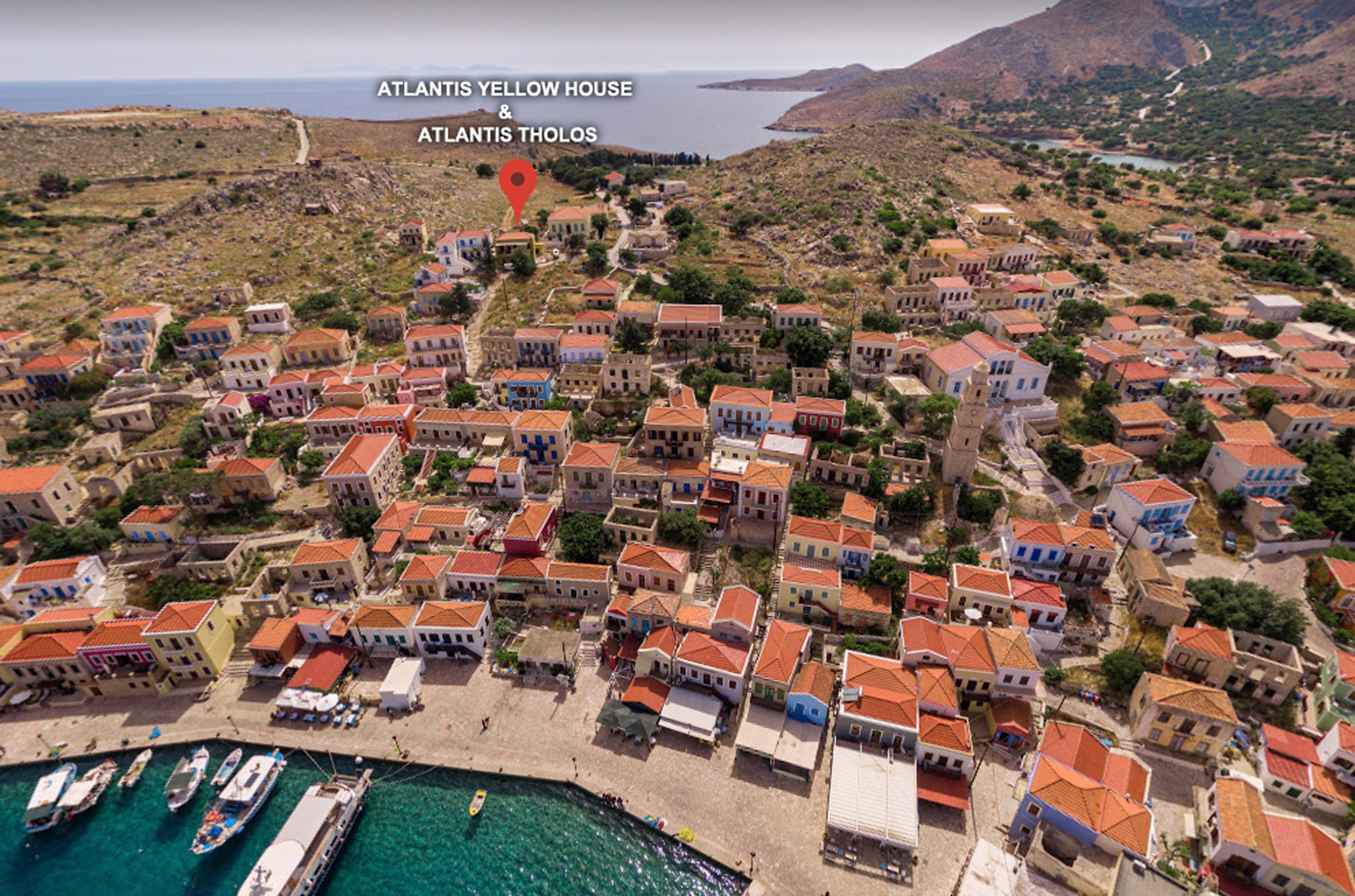 Atlantis Houses Chalki Town Екстериор снимка